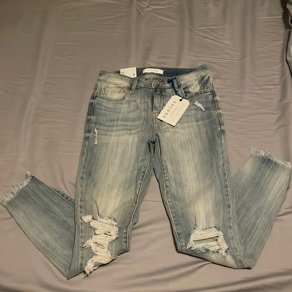 Eunina mid rise skinny jeans